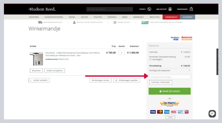 hoe gebruik ik een hudson reed kortingscode.png