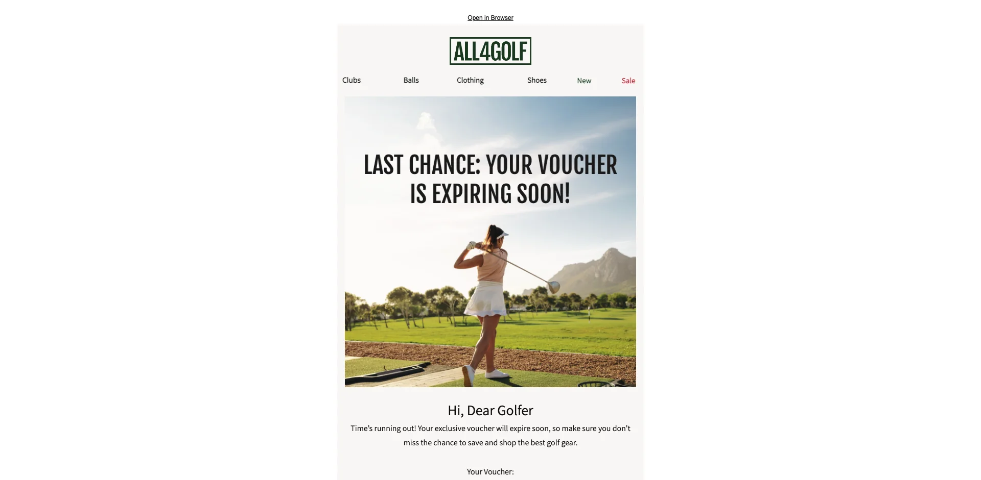 All4Golf Kortingscode