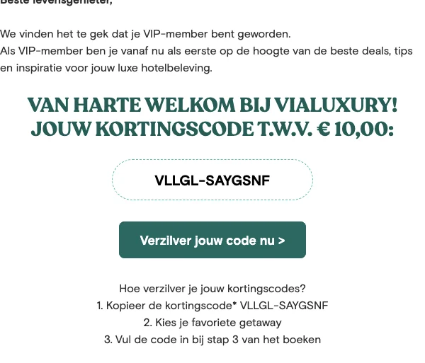 Vialuxury Kortingscode