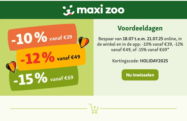 Maxi Zoo Kortingscode