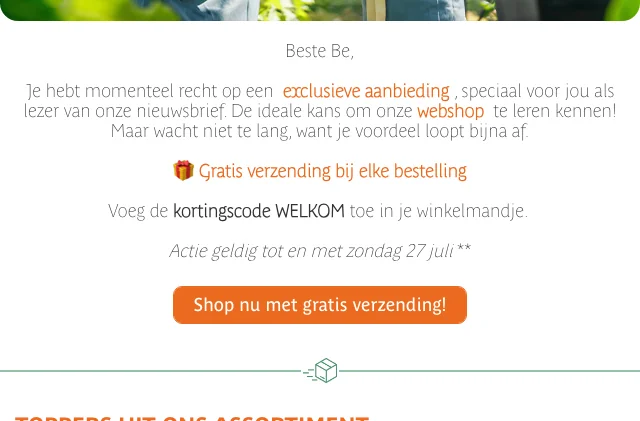 Tuinadvies Kortingscode