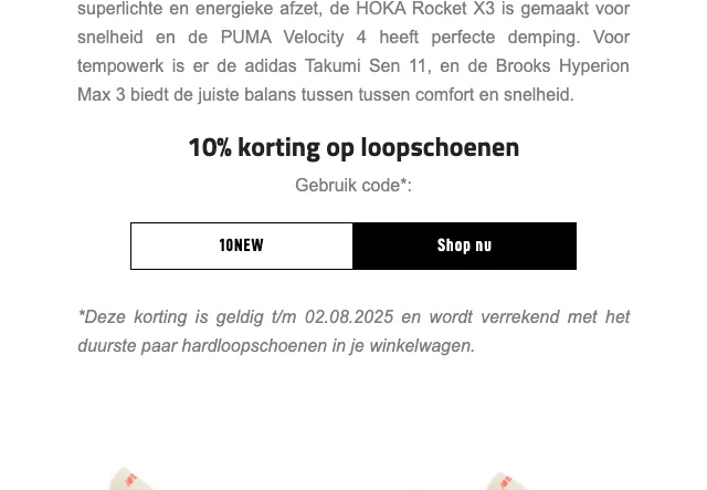 Runningdirect Kortingscode