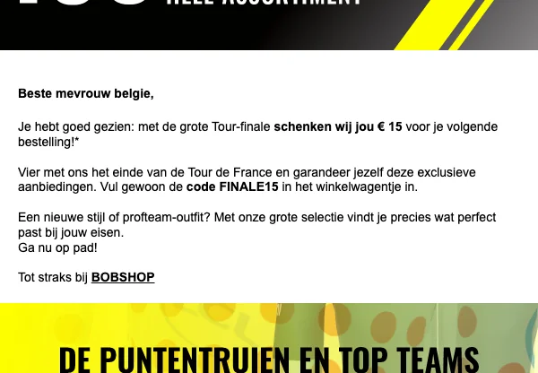 Bobshop Kortingscode