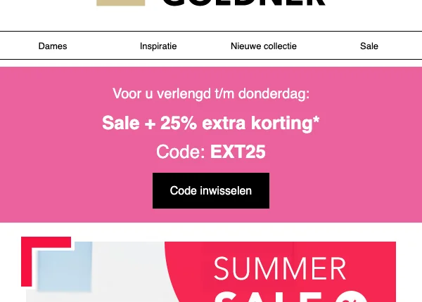 Atelier Goldner Kortingscode