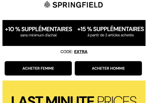 Springfield Kortingscode
