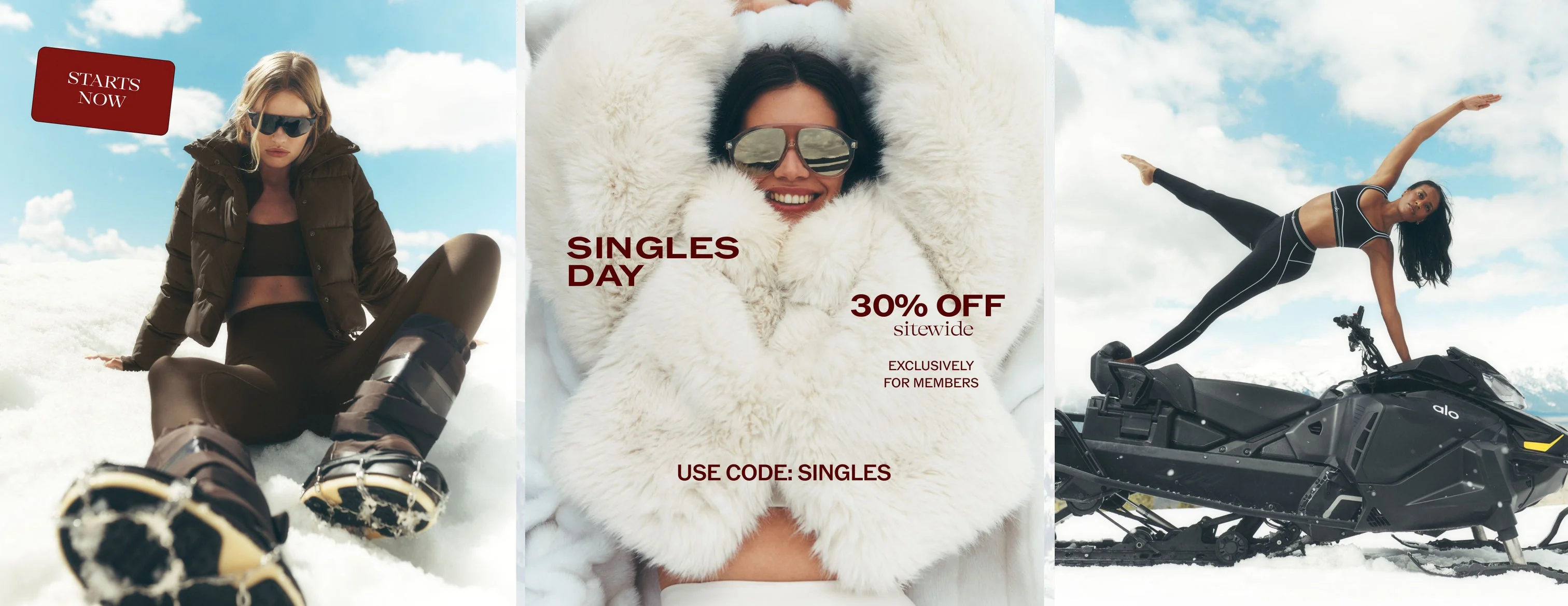 Bewijs van coupon - Alo Yoga - Alo Yoga [[Singles day]] 30% korting - verlopen