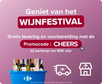 Bewijs van coupon - Carrefour - Promotiecode Carrefour [[wijnfestival]] met gratis levering - verlopen