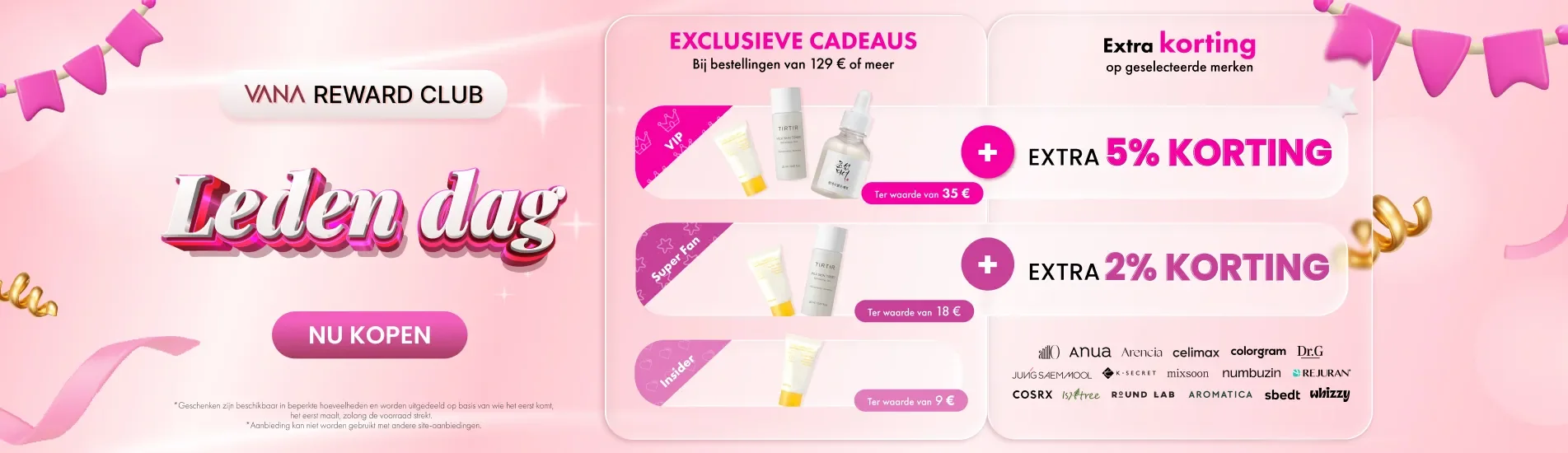 Bewijs van coupon - Stylevana - Stylevana [[leden dag]] extra 5% korting
