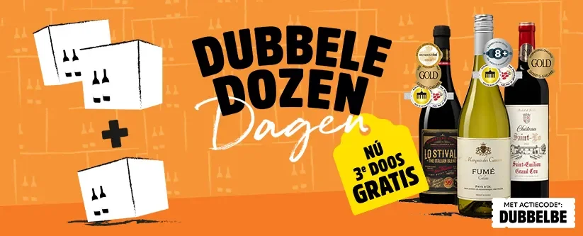 Bewijs van coupon - Wijnvoordeel - Wijnvoordeel [[dubbele dozen dagen]] derde doos gratis - verlopen