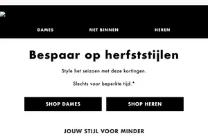 Bespaar op herfststijlen