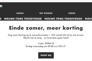 Nog meer deals: -10% extra op de hele sale
