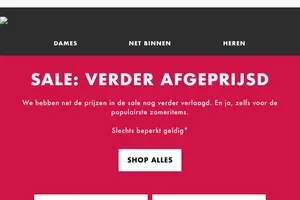 Sale: verder afgeprijsd
