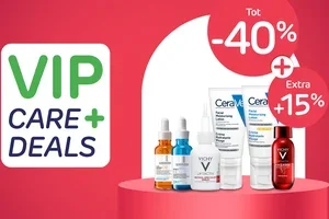 Tot -40% + 15% extra vandaag, voor je gezichtsverzorging