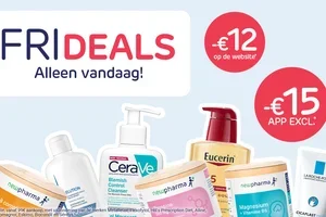 FriDeals: -€15 op de app tot vanavond
