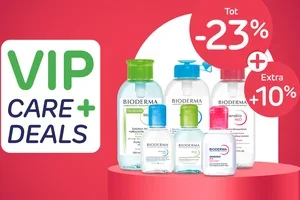 Tot -23% + 10% extra vandaag, op je micellair water