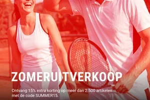 😎Grijp het nu: 15% extra korting in de Summer Sale 