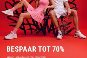 ⌛Alleen vandaag: Wilson Red Week & -10% op tassen