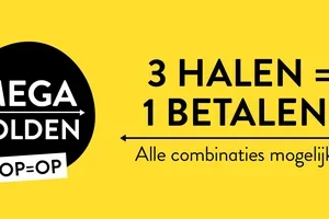 3 halen = 1 betalen 🛍️