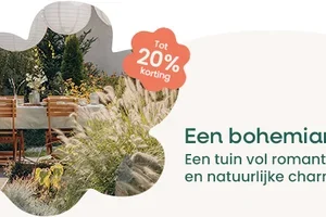 🌸 Bohemiensfeer in de tuin: tot −20%!