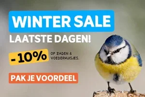 🔔Laatste dagen: 10% korting op vogelvoer