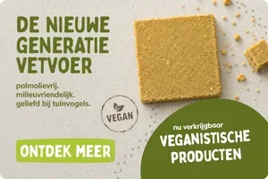 ✨ NIEUW: Vegan vetvoer voor vogels