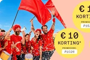 Scoor € 10 korting tijdens het WK