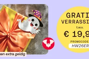 👻 Een GRATIS verrassing t.w.v. € 19,90 wacht nog op je