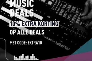 Pak nog eens 10% EXTRA korting op alle Music Deals, ! 💥