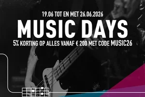 Music Days: Pak tijdelijk 5% korting! 🎉