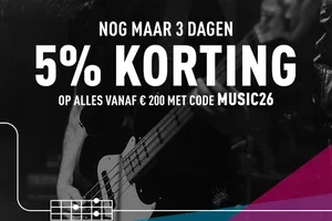 Music Days stopt vrijdag. Laatste kans op 5% korting! ⏳