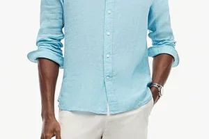 Frisse linnen shirts, shorts en tailoring.