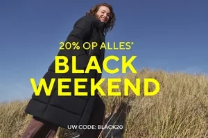 Nu profiteren: 20% korting op alles + speciale aanbiedingen tot 50% – Black Weekend 🖤