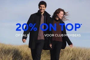 Word CLUB-lid en ontvang 20% extra korting op de sale 😍