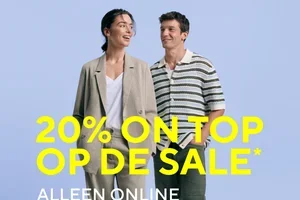 20% extra korting op afgeprijsde artikelen 🚀