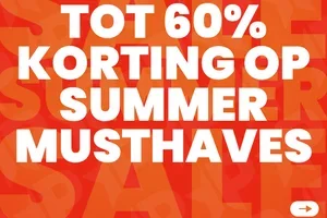 Summer SALE start nu🥵 Tot 60% KORTING