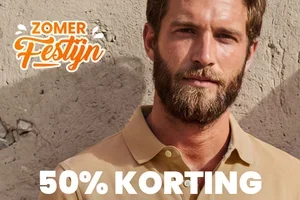 50% Korting op Polo's & Shorts🏝️ 20% extra op de 2e