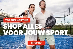 TOT 60% KORTING op jouw sport