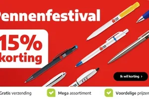 Pennenfestival: 15% korting!