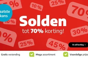 Laatste dagen: Tot 70% korting!