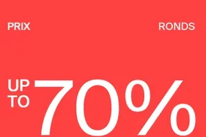 DERNIERS PRIX RONDS : Jusqu'à 70 % de réduction