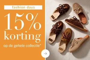 Nu alles: 15% korting..