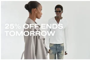 Last chance: 25% off new season styles