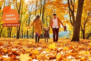 🍁 Beleef een herfstvakantie vol kleur en 35% korting
