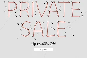 Up to 40% off