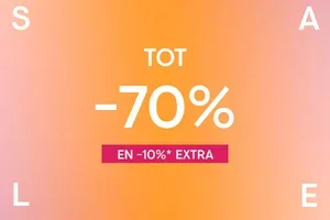 Be, -10%* extra korting op SALE tot -70%