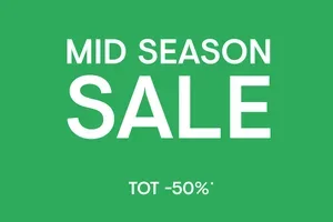 MID SEASON SALE | Tot -50%* op selected items