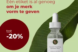 Tot 20% korting op etiketten en stickers. Laat je verleiden door een aantrekkelijke aanbieding!