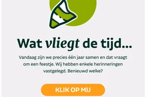Jouw feestelijke cadeau van ons! 🎉