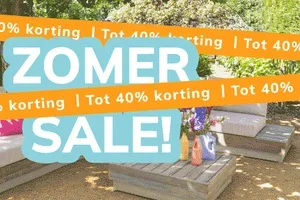 Jij + 40% korting = perfecte zomertuin ☀️