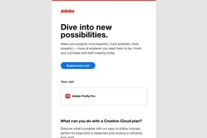 Don’t miss out on Adobe